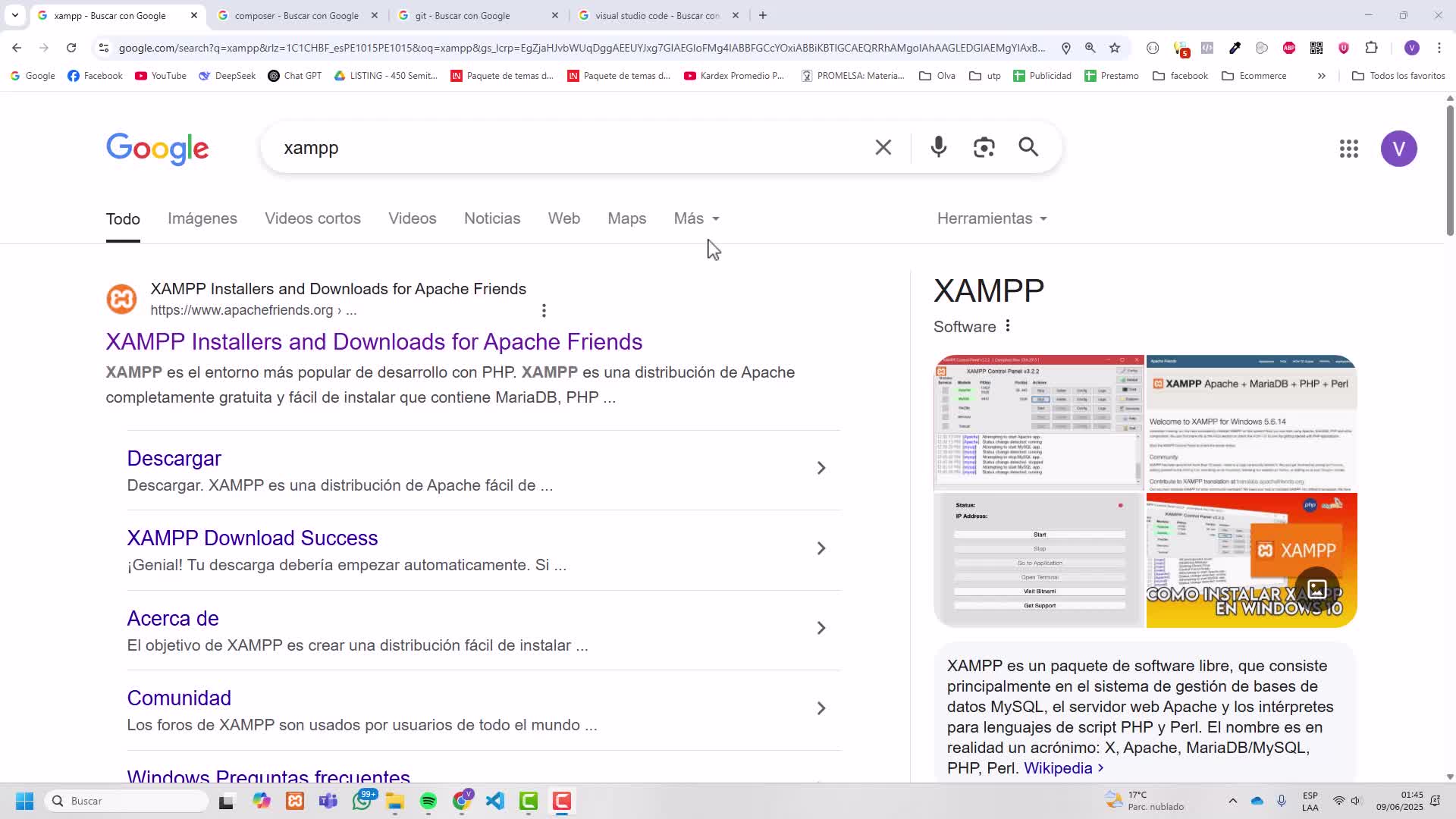 Programas necesarios