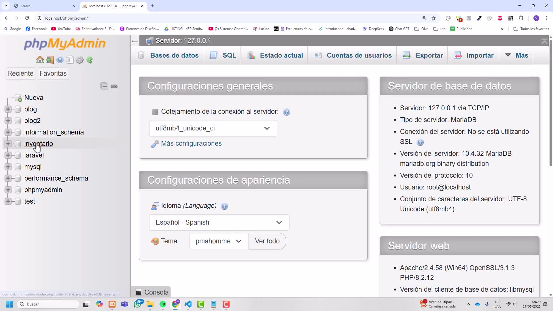 Configurar zona horaria