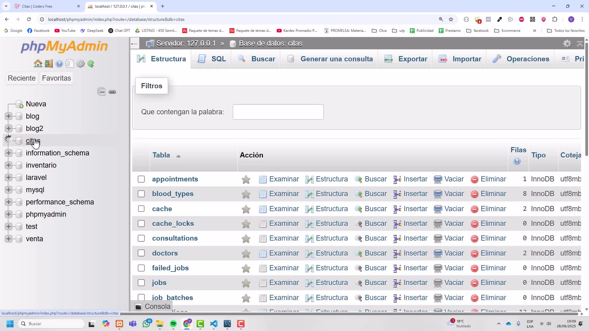 Crear nueva consulta