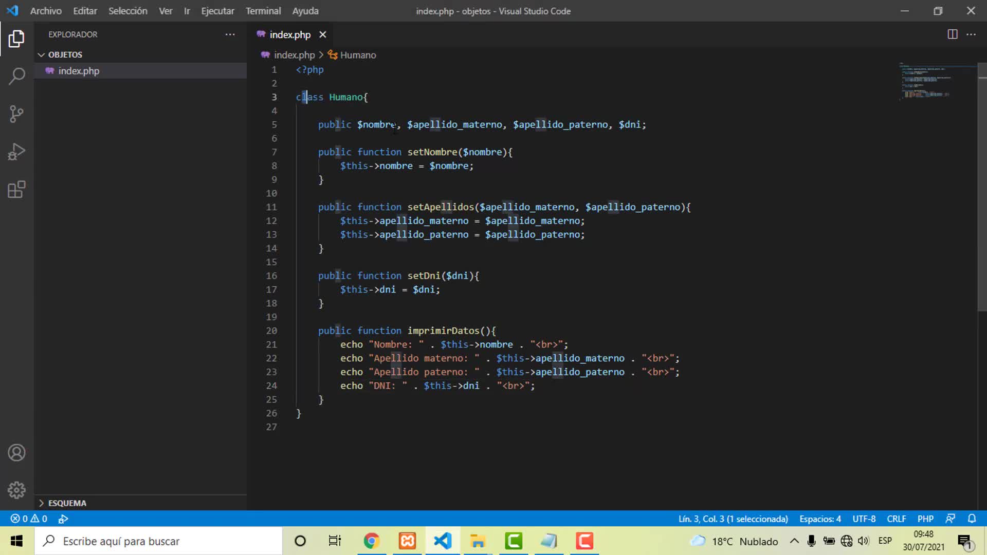 Fluent interface